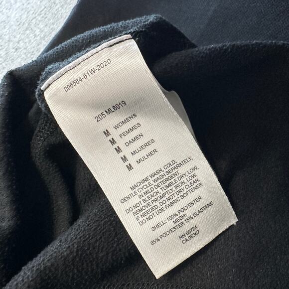 Columbia Titanium Sweatshirt WMNS M Black 1/4 Zip Athletic Mock Neck Athleisure - Picture 7 of 9